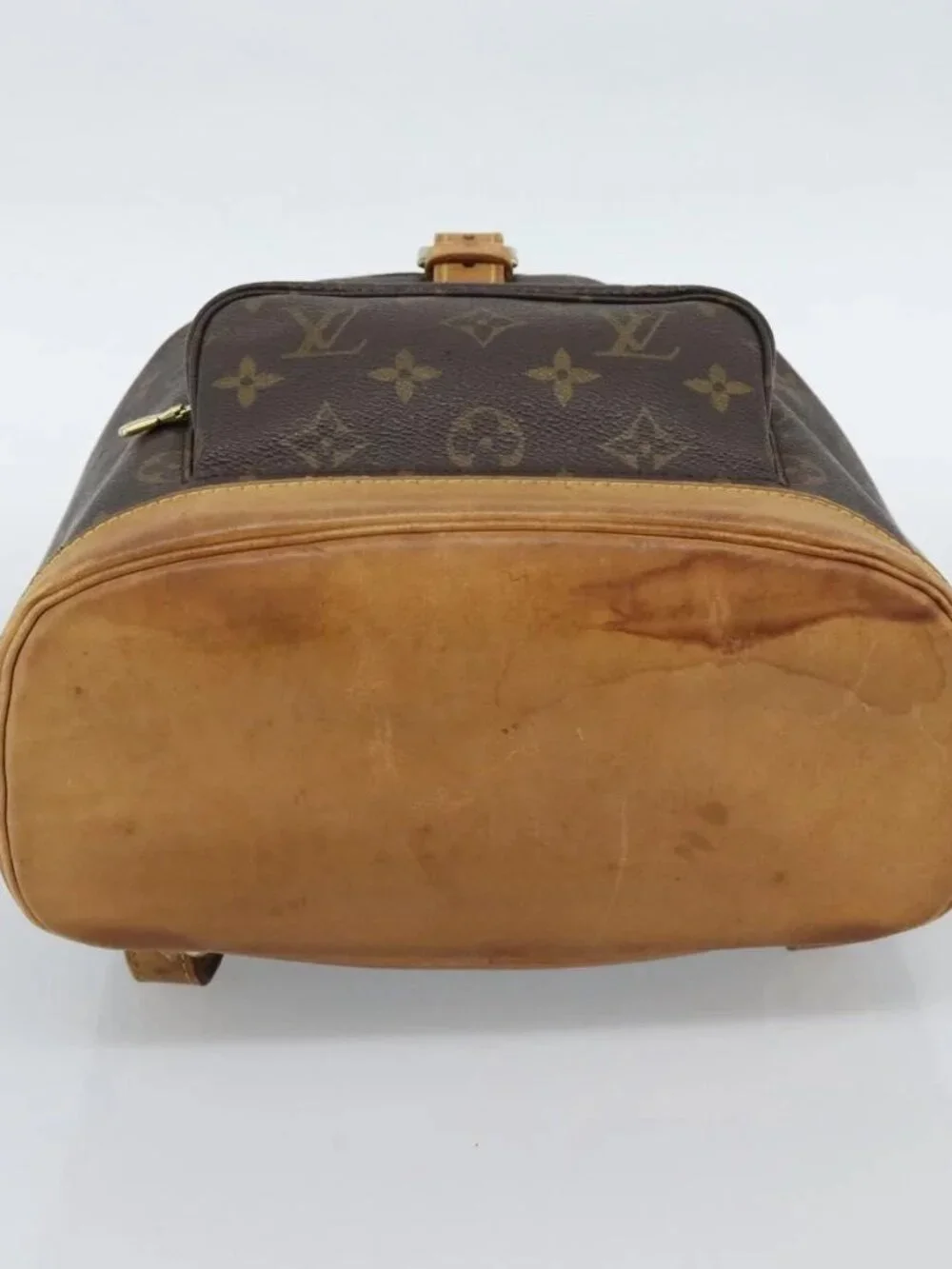 LOUIS VUITTON Monogram Montsouris MM Backpack M51136 LV Auth 188708